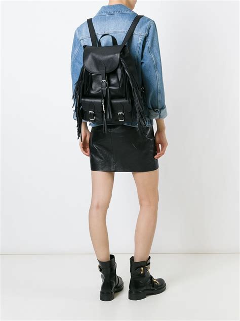 farfetch saint laurent backpack.